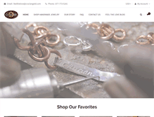 Tablet Screenshot of cruciangoldjewelry.com